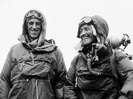 sir edmund hillary on top of everest